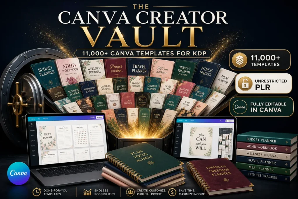 The Ultimate Canva Template Bundle for Digital Product Creators