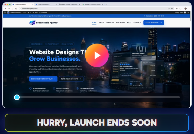 The Complete Website Builder for Local Home Service Businesses
