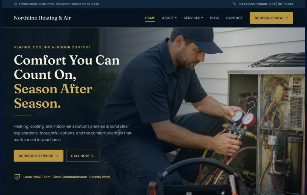 The Fastest Way to Build Websites for Local Service Businesses